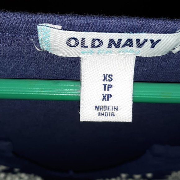 Old Navy Maroon and Blue Women's Blouses Size XS - Picture 5 of 5